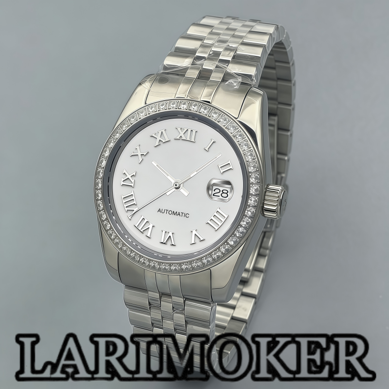 LARIMOKER 31mm Women's Automat - Luxury Watch White recension och pris