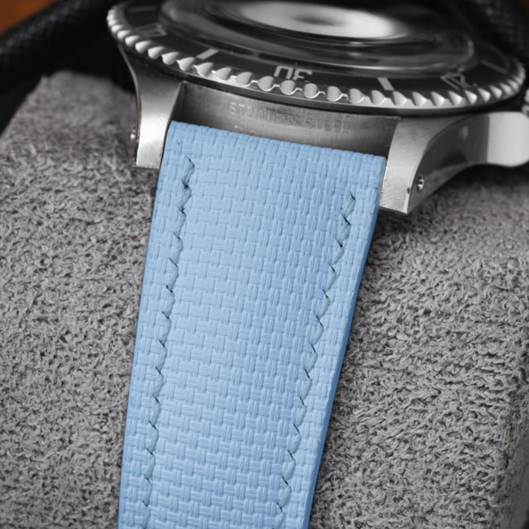 20 21 22mm Sailcloth FKM Rubbe - Luxury Watch Jaeger Lecoultre recension och pris