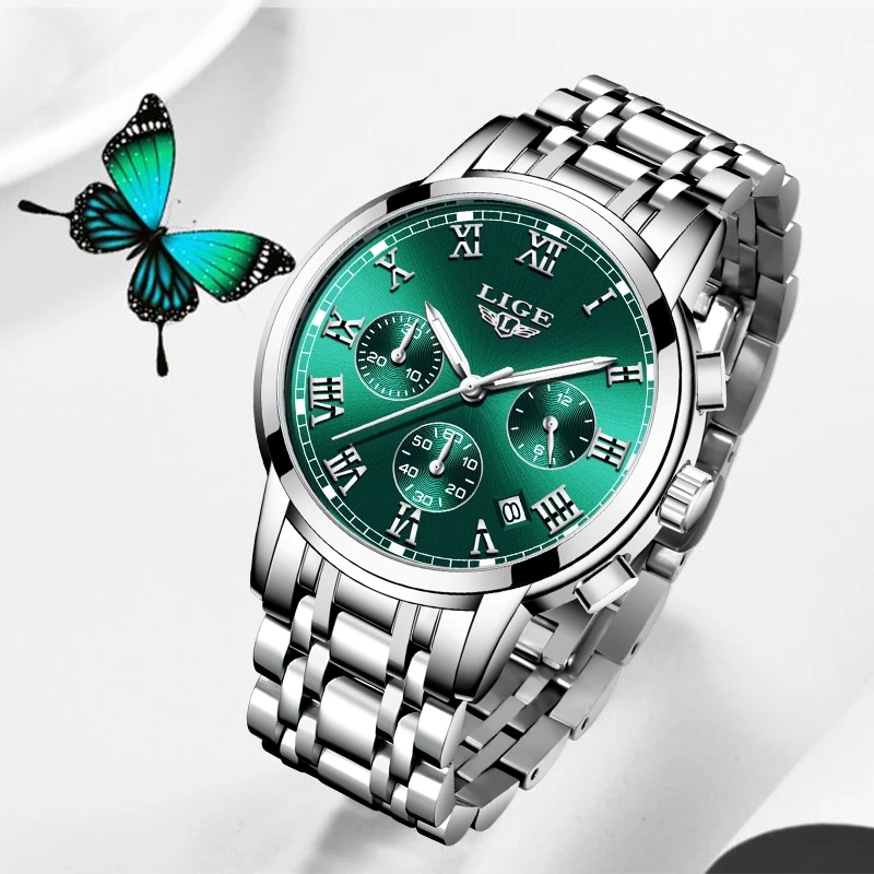 LIGE 2024 New Fashion Women Wa - Luxury Watch For Girls recension och pris