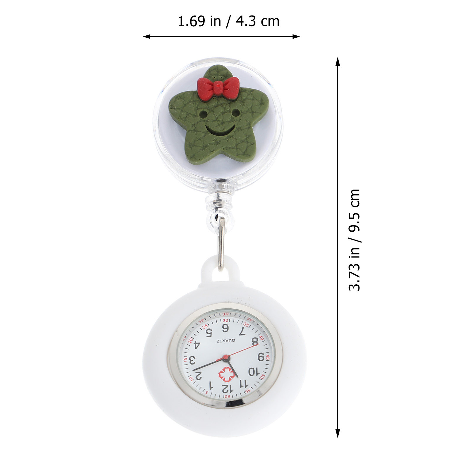 Retractable Silicone Alloy Nur - Luxury Watch White recension och pris