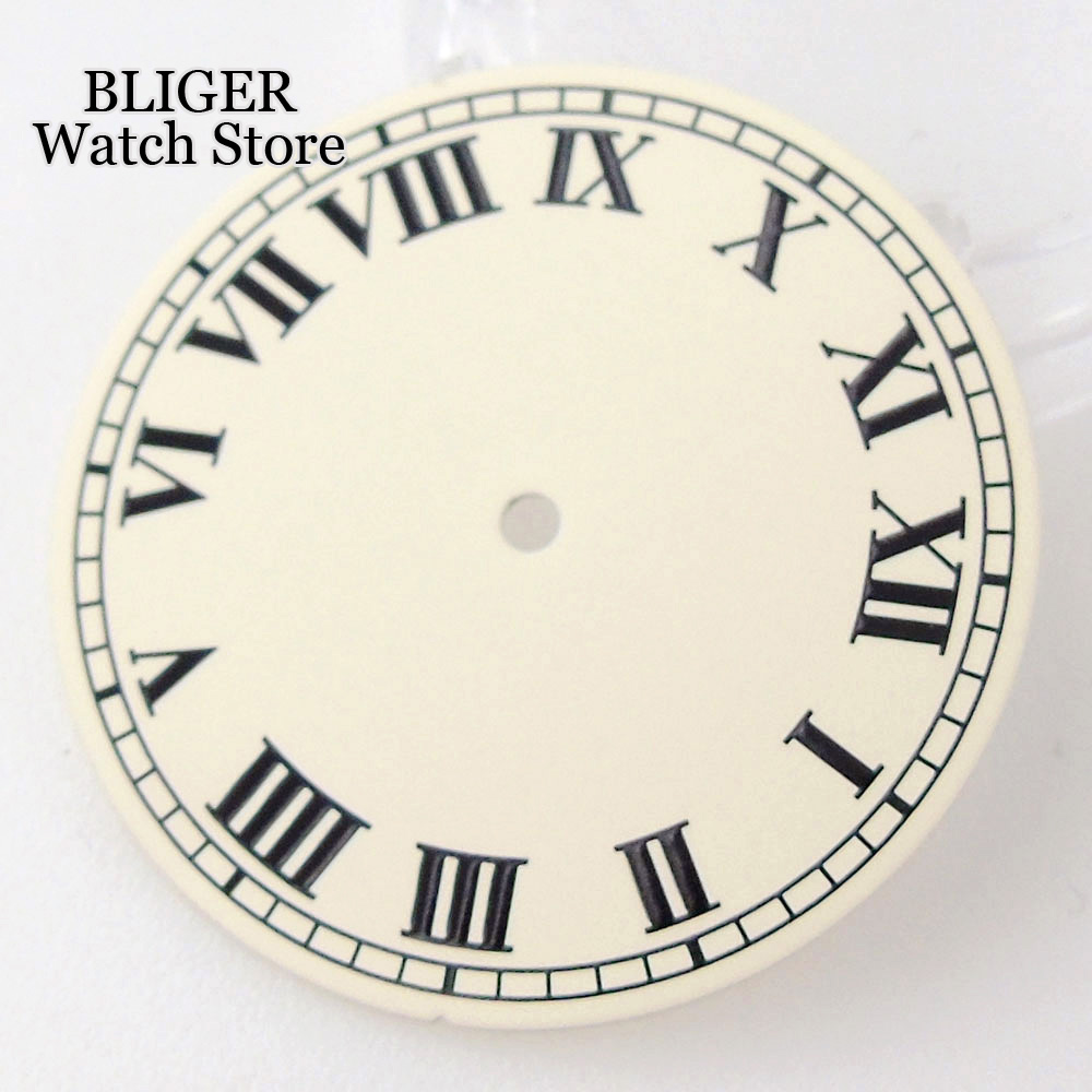 New 33.5mm Vintage Roman Numer - Luxury Watch White recension och pris
