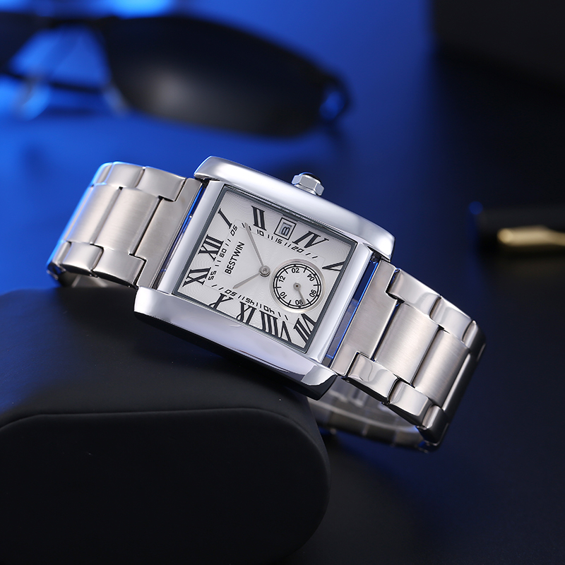 Luxury Men's Watch Men's Gold  - Luxury Watch White recension och pris