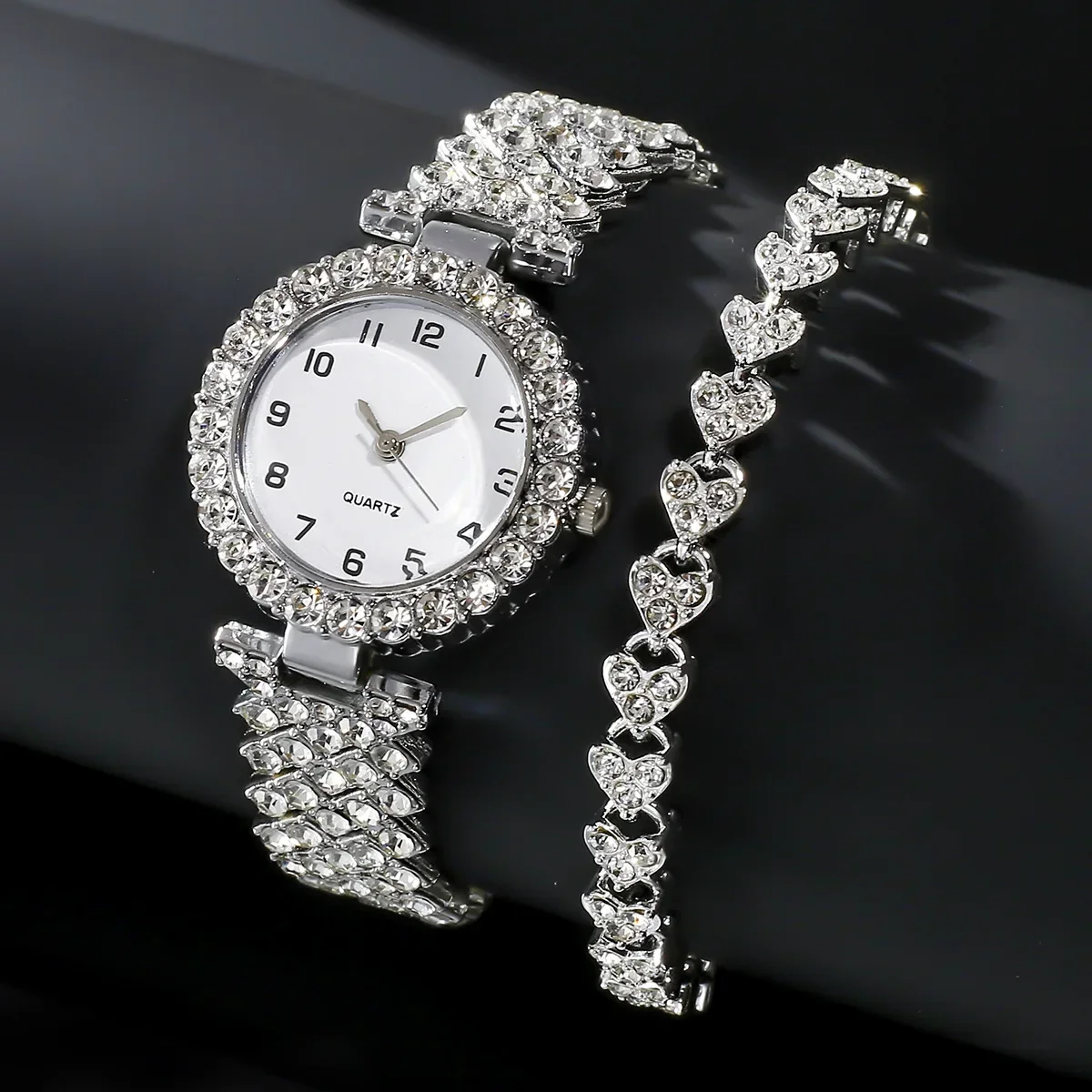 1pcs/2pcs Luxury Fashion Women - Luxury Watch For Girls recension och pris