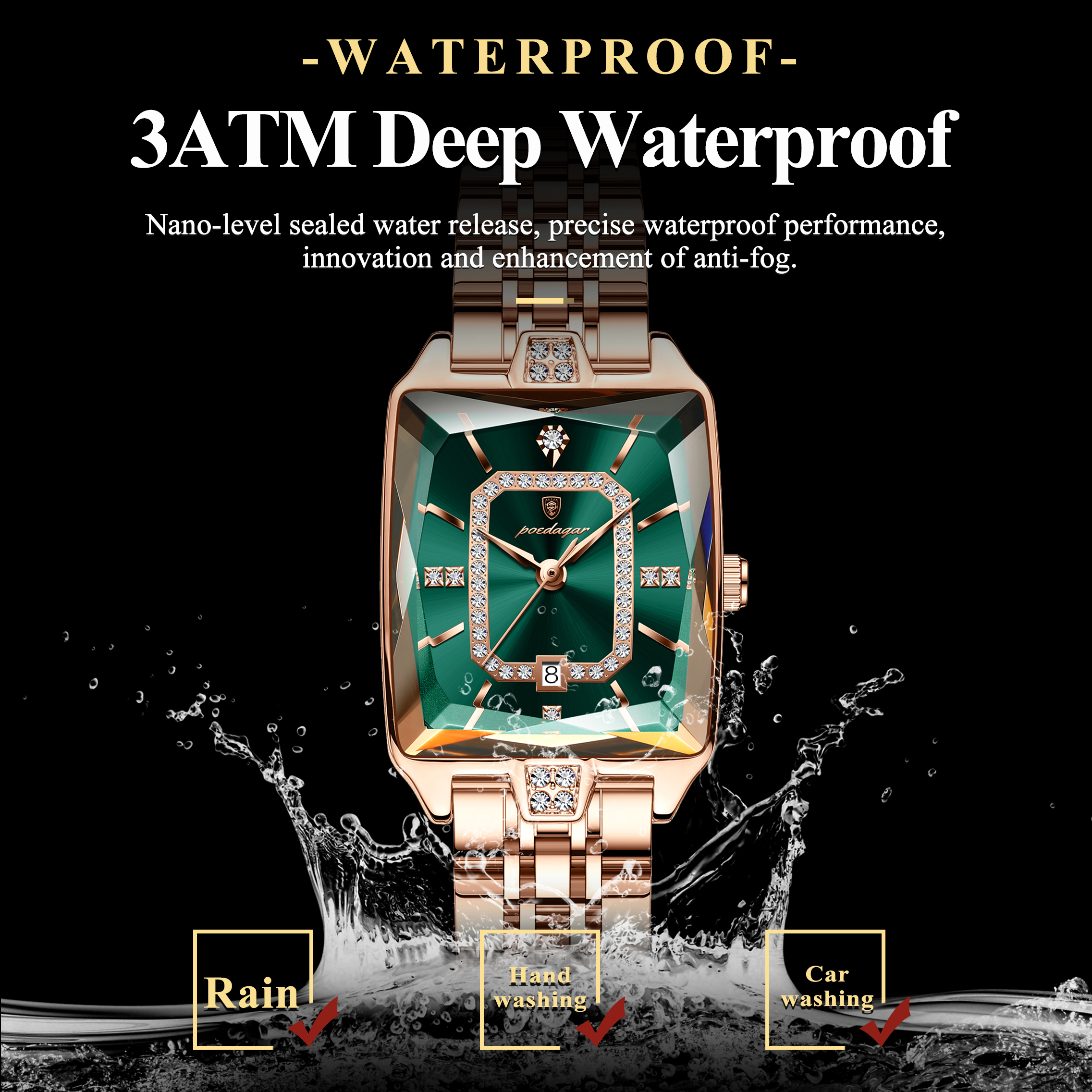 POEDAGAR Luxury Woman Watch Wa - Luxury Watch For Girls recension och pris