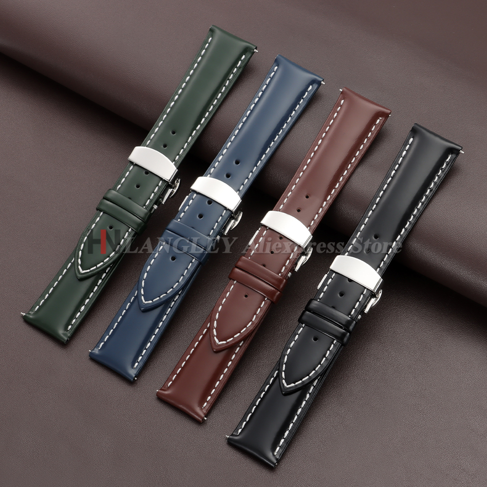 20mm 22mm Oiled Genuine Leathe - Luxury Watch Jaeger Lecoultre recension och pris